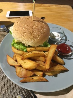 Hamburguer  at Mundo Vegan - Vegan World in Funchal