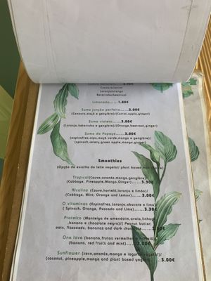 menu III at Mundo Vegan - Vegan World in Funchal