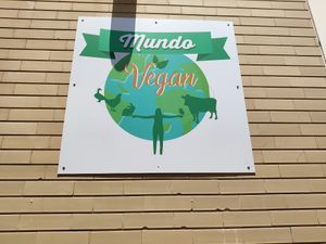 Outside at Mundo Vegan - Vegan World in Funchal