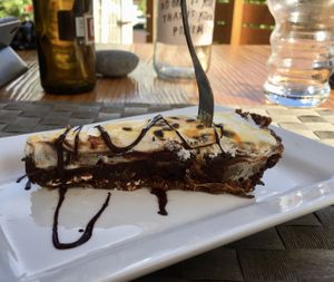 Choc and passion fruit - delicious! at Mundo Vegan - Vegan World in Funchal