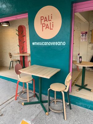 Hermoso diseño #MexicanoVegano at Pali Pali del Valle in Mexico City