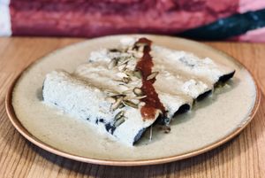 Papadzules at Pali Pali del Valle in Mexico City