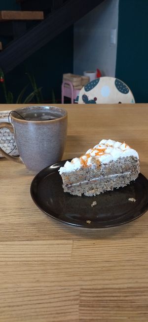 Carrot cake 🥕 at Pali Pali del Valle in Mexico City