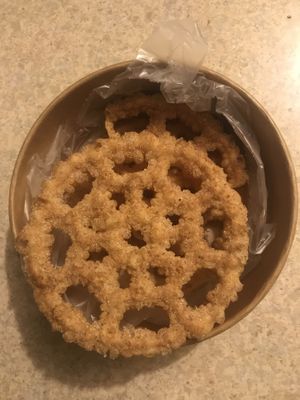  Buñuelos con azúcar y canela  #Veganuary at Pali Pali del Valle in Mexico City