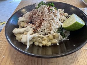 Esquites  at Pali Pali del Valle in Mexico City