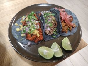 Orden de tacos surtidos at Pali Pali del Valle in Mexico City