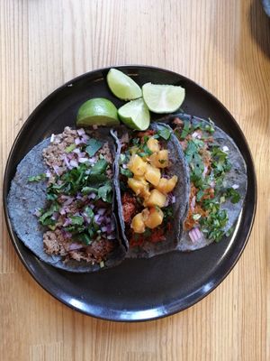 Surtido de tacos at Pali Pali del Valle in Mexico City