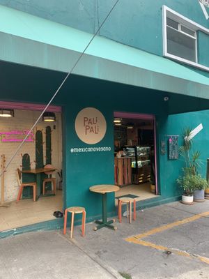 View from street  at Pali Pali del Valle in Mexico City