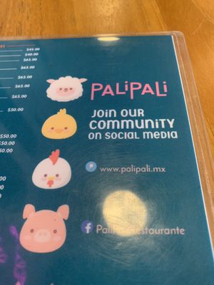 Social media  at Pali Pali del Valle in Mexico City