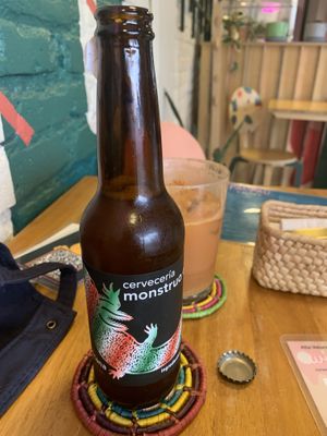 Beer  at Pali Pali del Valle in Mexico City