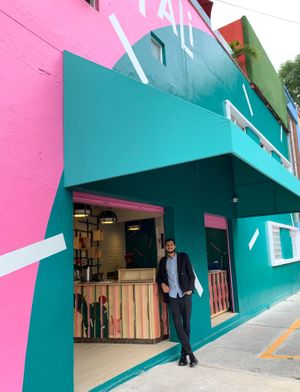 Barra del lugar at Pali Pali del Valle in Mexico City