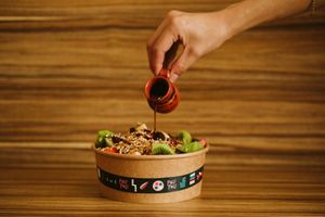 Fresca ensalada de frutas.
 at Pali Pali del Valle in Mexico City