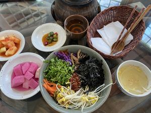 Bibimbap 12000 won   at Yaein Tea House - 예인찻집 in Busan