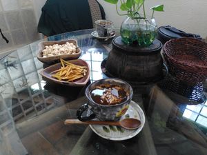 Tea and snacks at Yaein Tea House - 예인찻집 in Busan