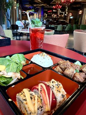 Vegan bento box  at Miss Miu - Europaallee in Zurich