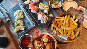 Dishes to share at Miss Miu - Europaallee in Zurich