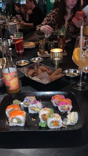 vegan sushi platter   at Miss Miu - Europaallee in Zurich