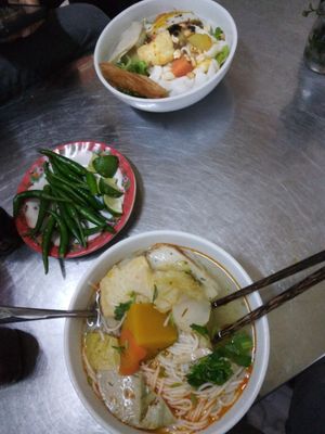 noodles at Tue Tam in Da Nang
