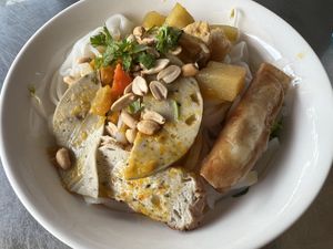 Noodle dish   at Tue Tam in Da Nang