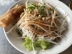 Noodle dish   at Tue Tam in Da Nang