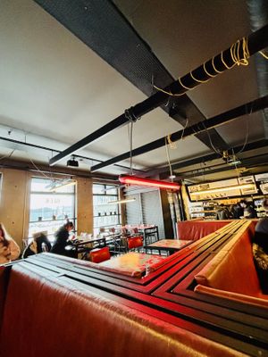 Interior  at Deig Bakery in Reykjavik