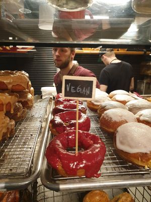 Donut at Deig Bakery in Reykjavik