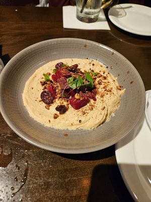 Seasonal hummus at Harvest Seasonal Grill & Wine Bar in Newtown
