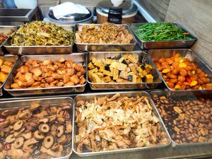 Dishes available at e Veg 益素食 - NorthPoint           in North Singapore