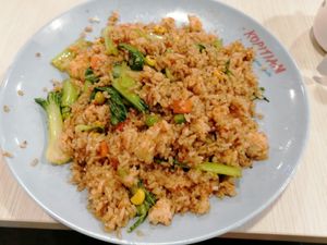 Sambal fried rice at e Veg 益素食 - NorthPoint           in North Singapore