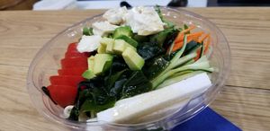 Vegan Salad at Gokan Sushi in Bilbao