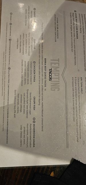  at Stone Brewing World Bistro and Gardens in Escondido