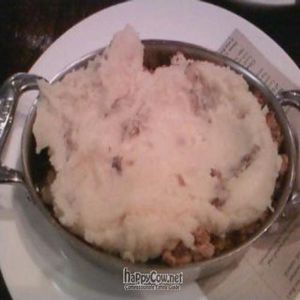 tempeh shepherd's pie at Stone Brewing World Bistro and Gardens in Escondido