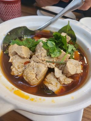 Stinky tofu stew -- sorry I can't like this cos the smell I can't get past at XiángHé 祥和 - Serenity in Taipei