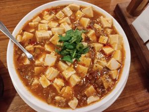 Mapo tofu stew at XiángHé 祥和 - Serenity in Taipei