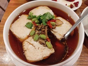Steamed stinky tofu at XiángHé 祥和 - Serenity in Taipei