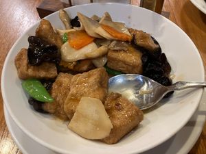 Tofu casserole at XiángHé 祥和 - Serenity in Taipei