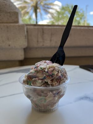 Medium Vegan birthday cake  at Sylwia's Ice Cream in Cape Coral