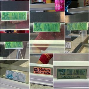 Vegan flavors   at Sylwia's Ice Cream in Cape Coral