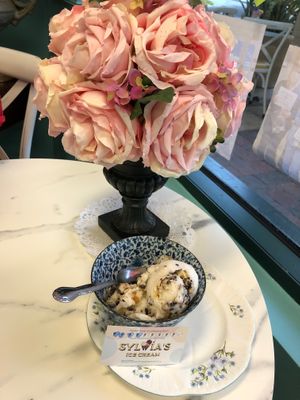 This dairy free ice cream is smooth, creamy and delicious. at Sylwia's Ice Cream in Cape Coral