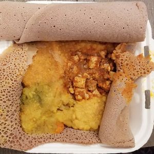 Tofu Combo at Nile Vegan in Columbus