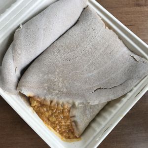 Lentils (Misir) lunch special.  at Nile Vegan in Columbus