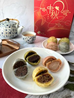 Organic & vegan mooncakes at Bud of Joy in East Singapore