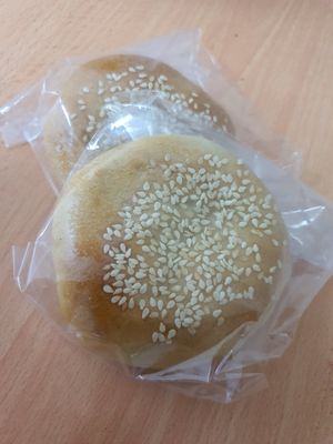 Vegan sweet potato bun ~ Circuit Breaker Period Phrase 2 at Bud of Joy in East Singapore