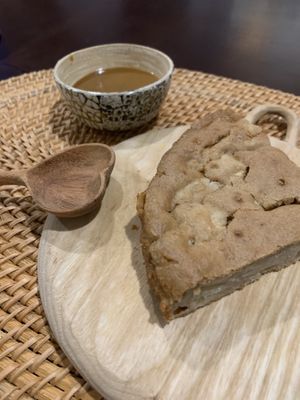 Yummy caramel sauce! at The Cookiss in Da Nang