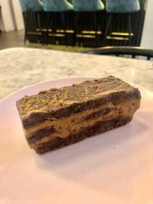 Caramel brownie   at Cocoa Cabana in Manchester