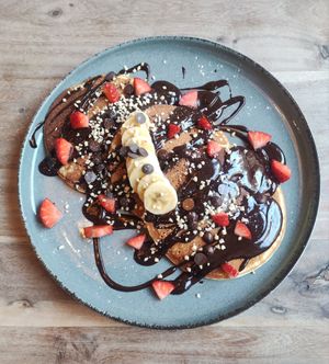 Pancakes at Savage in Figueres