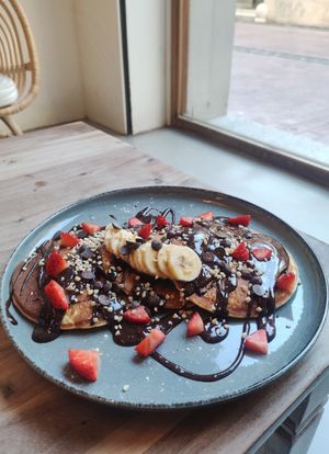 Pancakes at Savage in Figueres