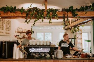 Coffee Bar at Back to Black - Weteringstraat in Amsterdam