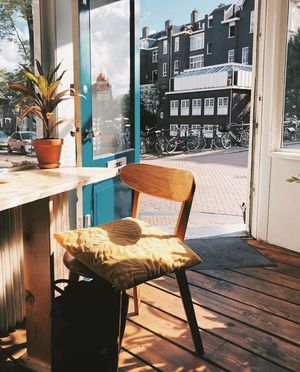 Door at Back to Black - Weteringstraat in Amsterdam