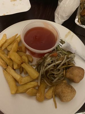 Vegan Chicken balls   #Veganuary at Tim Tim in Shrewsbury